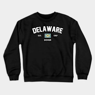 Delaware Collegiate Preppy Crewneck Sweatshirt